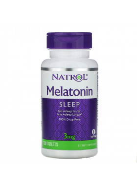 Natrol, Melatonin, 3 mg, 120 Tablets