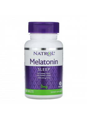 Natrol, Melatonin, 3 mg, 60 Tablets