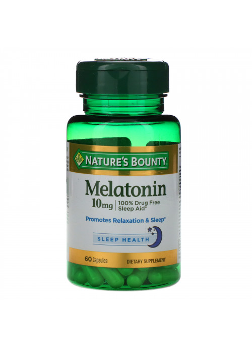 Nature's Bounty, Melatonin, 10 mg, 60 Capsules