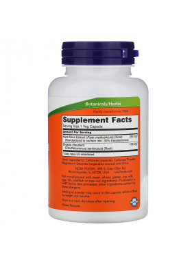 Now Foods, Kava Kava Extract, 250 mg, 120 Veg Capsules