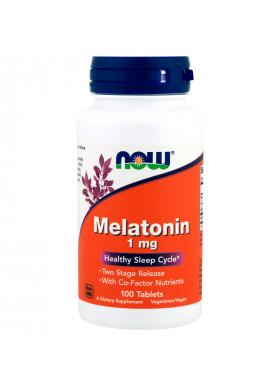 Now Foods, Melatonin, 1 mg, 100 Tablets