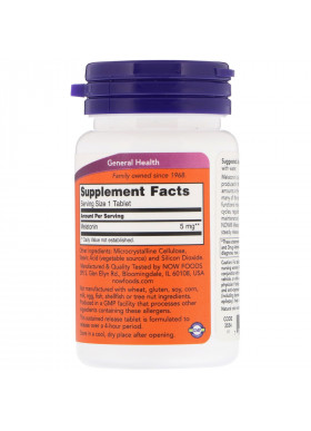Now Foods, Melatonin, 5 mg, 120 Tablets