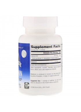Source Naturals, Melatonin, Peppermint, 2.5 mg, 240 Lozenges