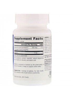 Source Naturals, Melatonin, Peppermint, 5 mg, 200 Lozenges