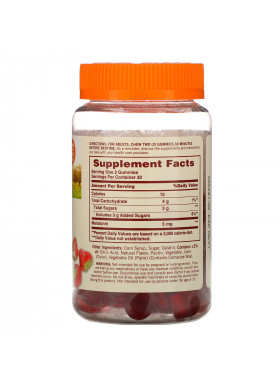 Sundown Naturals, Melatonin Gummies, Strawberry Flavored, 5 mg, 60 Gummies
