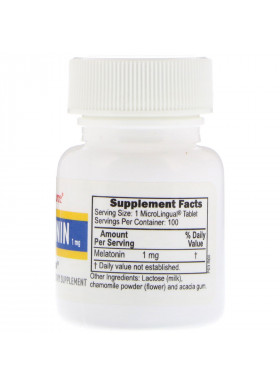 Superior Source, Melatonin, 1 mg, 100 MicroLingual Instant Dissolve Tablets