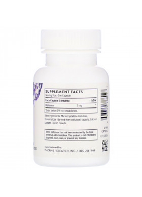 Thorne Research, Melaton-3, 60 Capsules