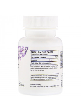 Thorne Research, Melaton-5, 60 Capsules