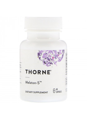 Thorne Research, Melaton-5, 60 Capsules