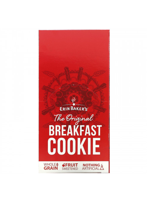 Erin Baker's, The Original Breakfast Cookie, Caramel Apple, 12 Cookies, 3 oz (85 g) Each