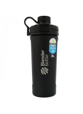 Blender Bottle, Blender Bottle Radian, Insulated Stainless Steel, Matte Black , 26 oz