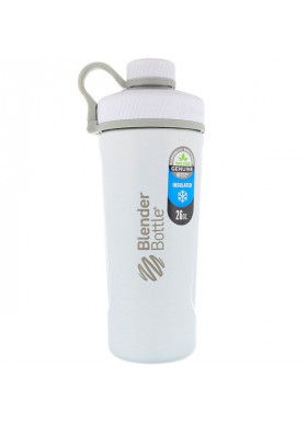 Blender Bottle, Blender Bottle Radian, Insulated Stainless Steel, Matte White , 26 oz