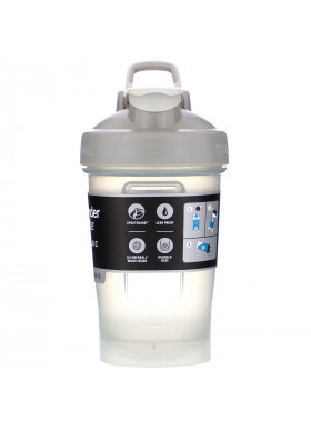 Blender Bottle, Classic With Loop, Pebble Grey,  20 oz