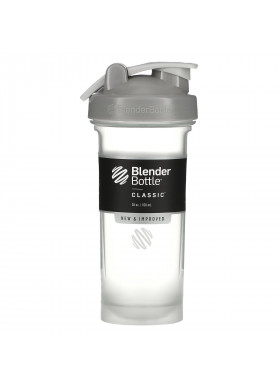 Blender Bottle, Classic With Loop, Pebble Grey, 28 oz (828 ml)