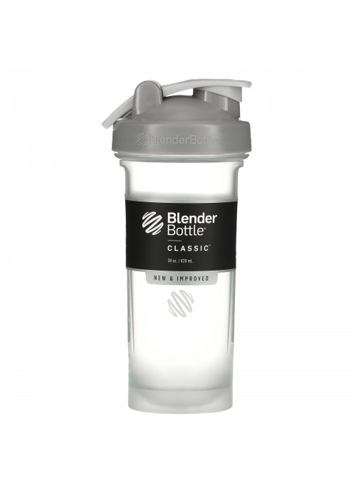 Blender Bottle, Classic With Loop, Pebble Grey, 28 oz (828 ml)