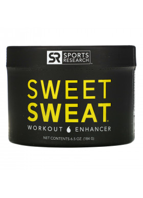 Sports Research, Sweet Sweat Workout Enhancer, 6.5 oz (184 g)