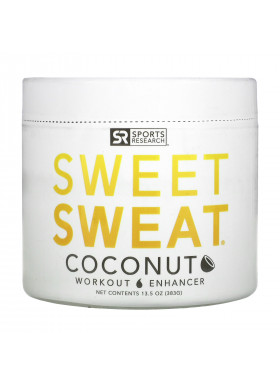 Sports Research, Sweet Sweat Workout Enhancer, Coconut , 13.5 oz (383 g)