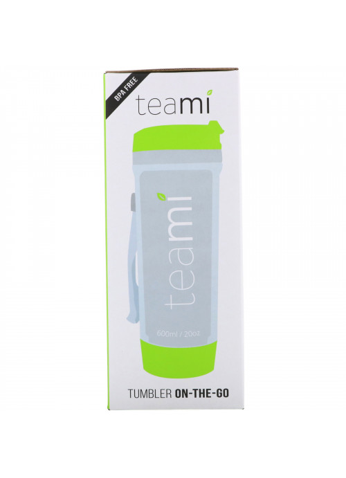 Teami, Tumbler On-the-Go, Green, 20 oz