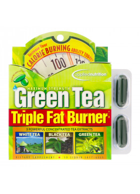 appliednutrition, Green Tea Triple Fat Burner, 30 Liquid Softgels