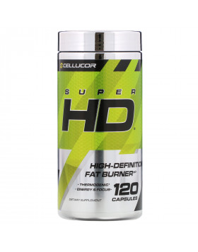 Cellucor, Super HD, High-Definition Fat Burner, 120 Capsules