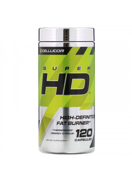 Cellucor, Super HD, High-Definition Fat Burner, 120 Capsules