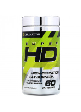 Cellucor, Super HD, High-Definition Fat Burner, 60 Capsules