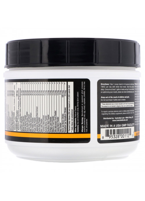 Controlled Labs, Orange Triad + Greens, Orange Flavor, 0.9 lbs (408 g)