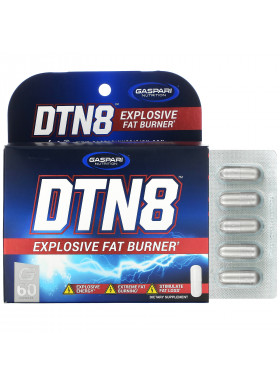 Gaspari Nutrition, DTN8, Explosive Fat Burner, 60 Capsules