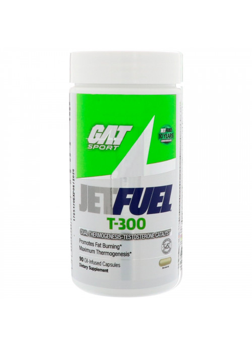 GAT, JetFUEL T-300, 90 Oil-Infused Capsules