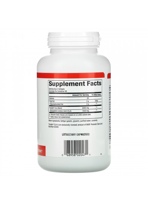 Natural Factors, CLA, Conjugated Linoleic Acid Blend, 1,000 mg, 180 Softgels