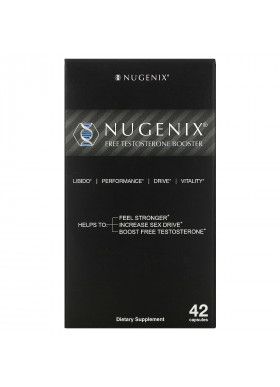 Nugenix, Free Testosterone Booster, 42 Capsules