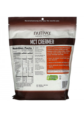 Nutiva, MCT Creamer, 16 oz (454 g)