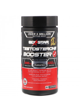 Six Star, Elite Series, Testosterone Booster, 60 Caplets