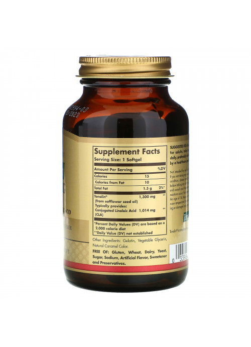 Solgar, Tonalin CLA, 1,300 mg, 60 Softgels