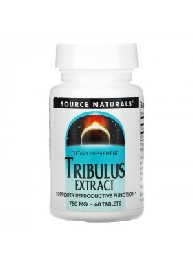 Source Naturals, Tribulus, 750 mg, 60 Tablets