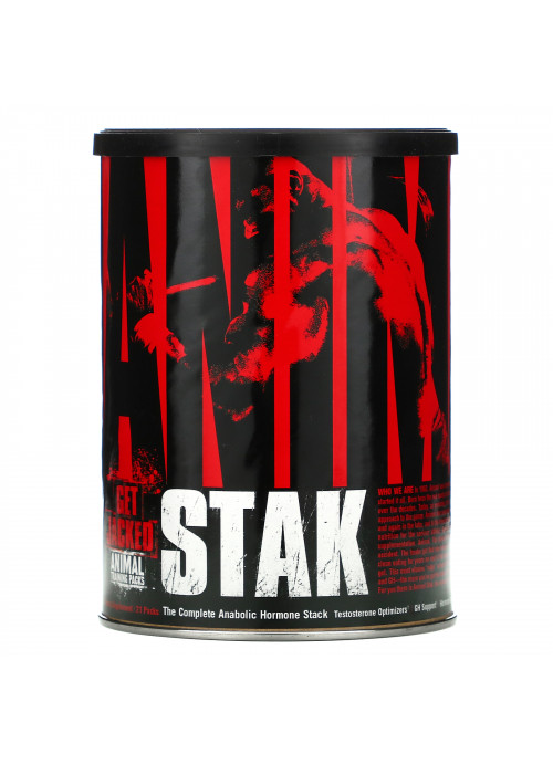 Universal Nutrition, Animal Stak, The Complete Anabolic Hormone Stack, 21 Packs