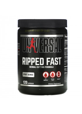 Universal Nutrition, Ripped Fast, Herbal Cutting Formula, 120 Capsules