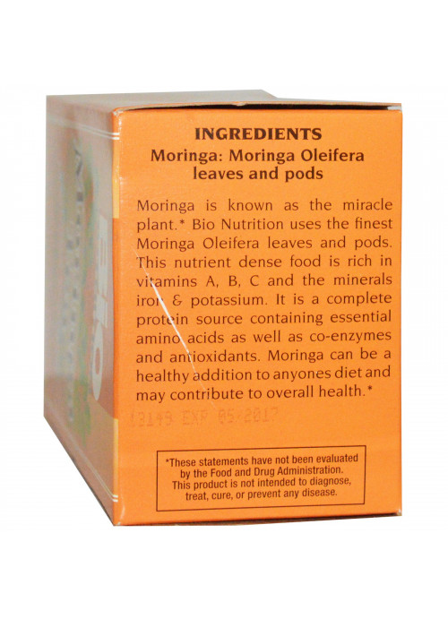 Bio Nutrition, Moringa Tea, 30 Tea Bags, 2.1 oz (58.8 g)