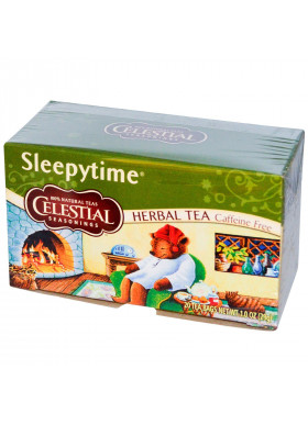 Celestial Seasonings, Herbal Tea, Sleepytime, Caffeine Free, 20 Tea Bags, 1.0 oz (29 g)