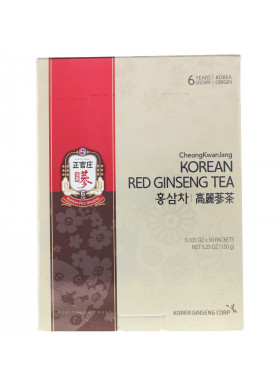 Cheong Kwan Jang, Korean Red Ginseng Tea, 50 Packets, 0.105 oz (3 g) Each