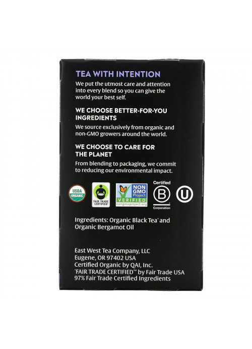 Choice Organic Teas, Black Tea, Earl Grey, 16 Tea Bags, 1.12 oz (32 g)