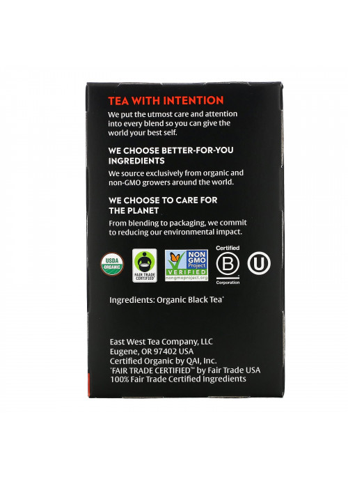 Choice Organic Teas, Black Tea, English Breakfast, 16 Tea Bags, 1.12 oz (32 g)