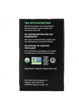 Choice Organic Teas, Herbal Tea, Peppermint, 16 Tea Bags, .60 oz (17 g)