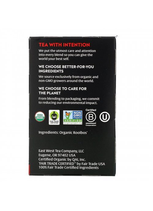 Choice Organic Teas, Herbal Tea, Rooibos, Caffeine-Free, 16 Tea Bags, 1.12 oz (32 g)