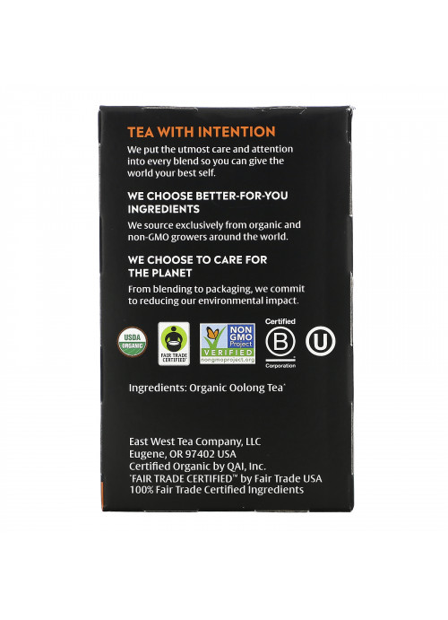 Choice Organic Teas, Oolong Tea, Oolong, 16 Tea Bags, 1.12 oz (32 g)