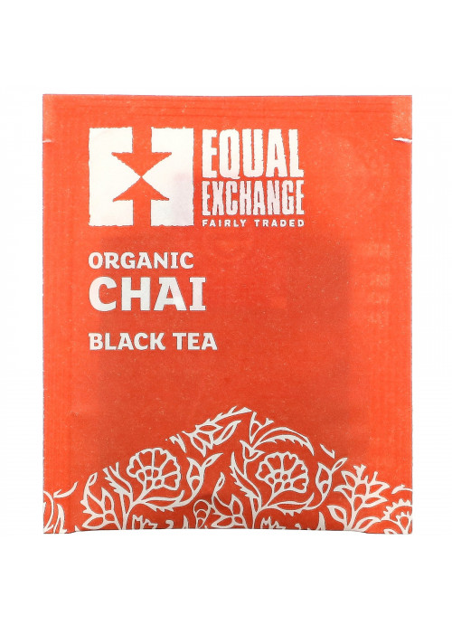 Equal Exchange, Organic Chai Black Tea, 20 Tea Bags, 1.41 oz (40 g)