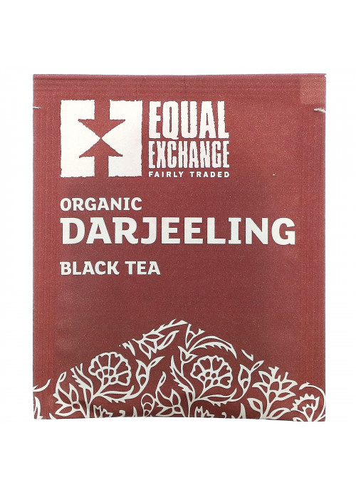 Equal Exchange, Organic Darjeeling, Black Tea, 20 Tea Bags, 1.41 oz (40 g)