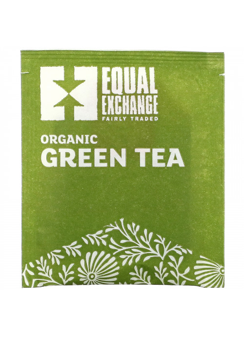 Equal Exchange, Organic Green Tea, 20 Tea Bags, 1.41 oz (40 g)