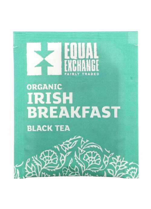 Equal Exchange, Organic Irish Breakfast, Black Tea, 20 Tea Bags, 1.41 oz (40 g)