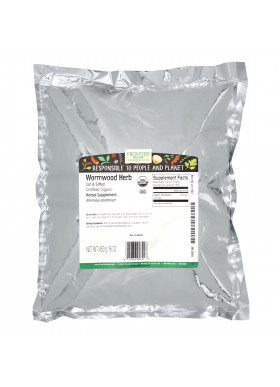 Frontier Natural Products, Organic Cut & Sifted Wormwood Herb, 16 oz (453 g)